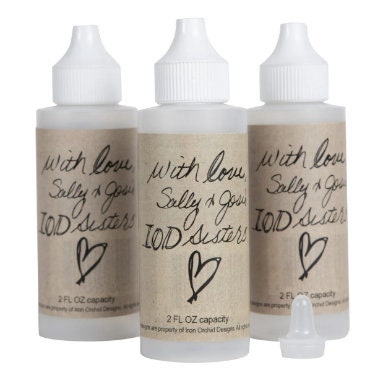 Iron Orchid Designs Mixing Ink Bottles - 3 Pack Refillable Containers for Custom Ink Blends, Stamps & Mixed Media