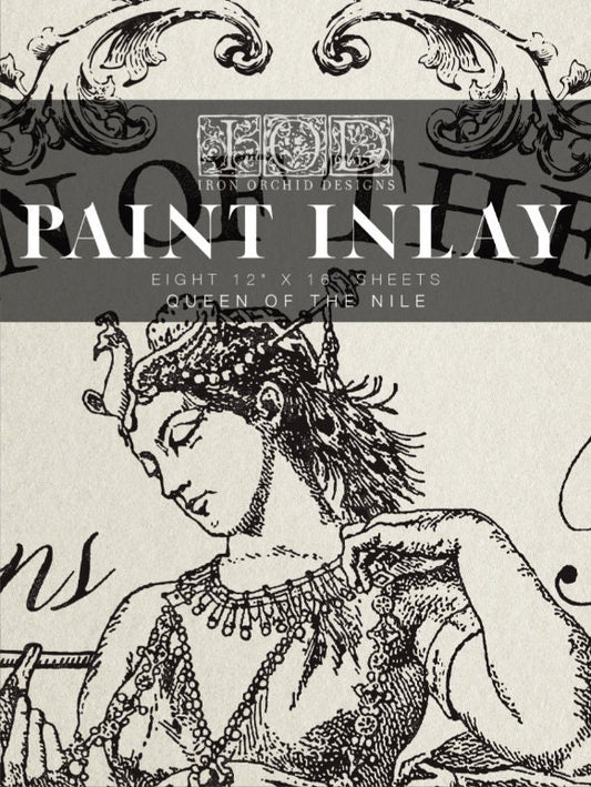 Iron Orchid Designs - Queen of the Nile Paint Inlay - RETIRED