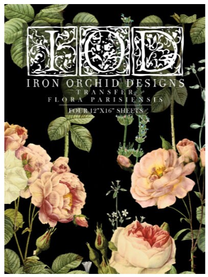Iron Orchid Designs - Flora Parisiensis Transfer