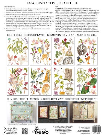 Iron Orchid Designs - Whispering Willow Transfer