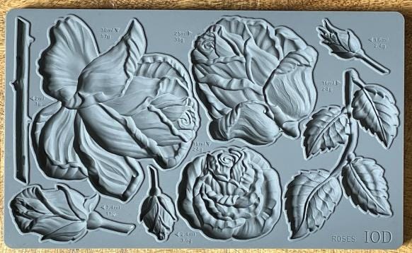 Iron Orchid Designs - Roses Mould - Retiring