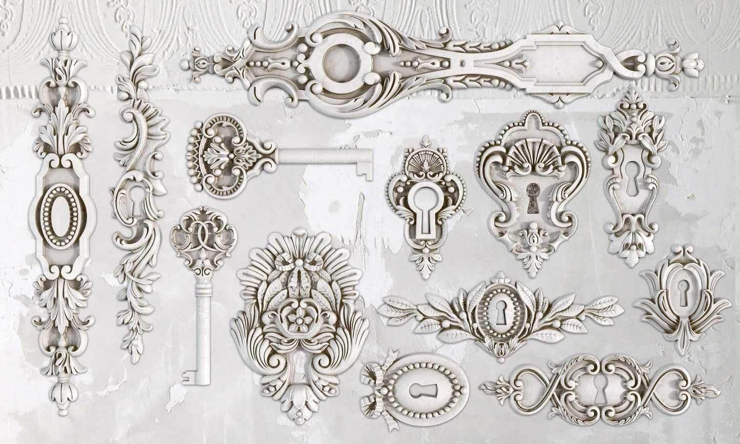 Iron Orchid Designs - Lock and Key Mould