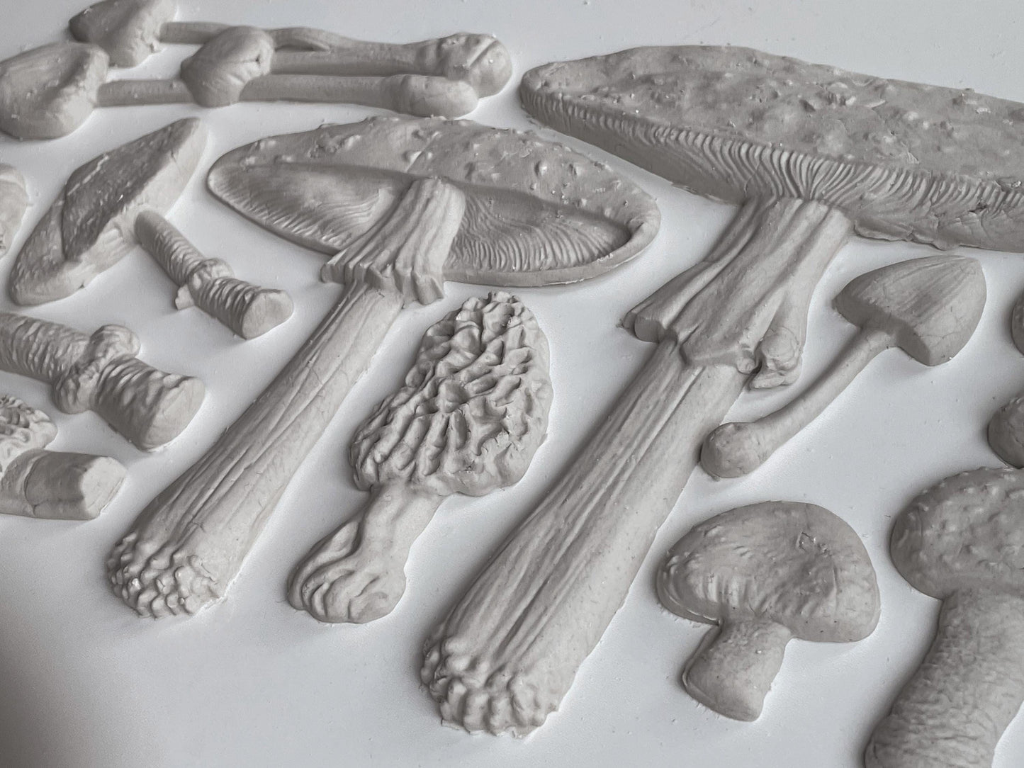 Iron Orchid Designs Toadstool Mould - Food Safe Silicone Mold for Mushroom Crafts, Fairy Garden & Resin Art