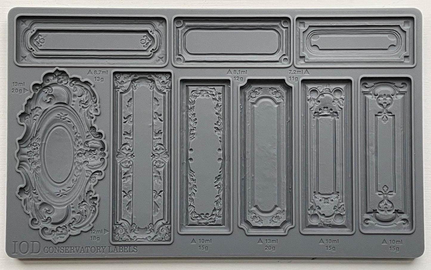 Iron Orchid Designs - Conservatory Labels Mould