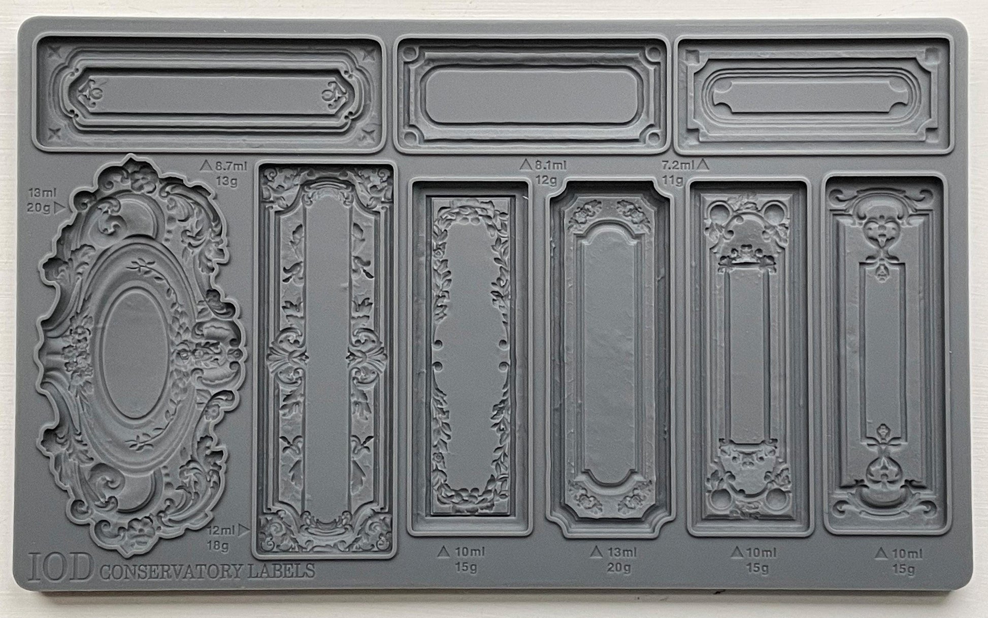 Iron Orchid Designs - Conservatory Labels Mould