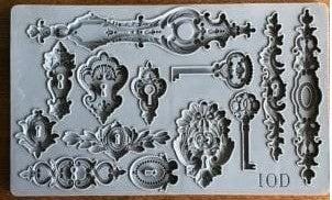 Iron Orchid Designs - Lock and Key Mould