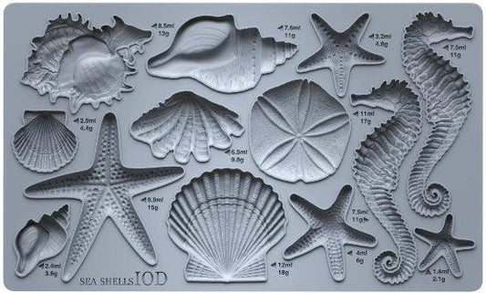 Iron Orchid Designs - Sea Shells Mould