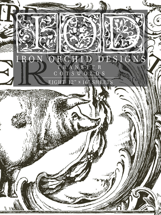 Iron Orchid Designs - Cotswolds Transfer