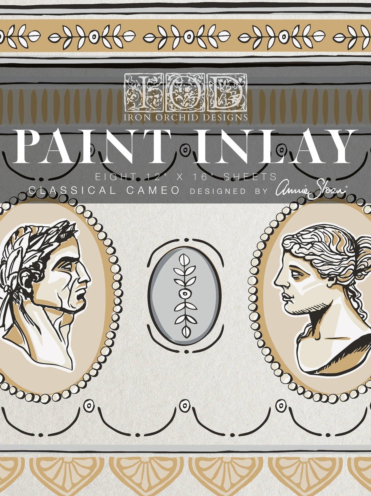 Iron Orchid Designs - Classical Cameo Paint Inlay