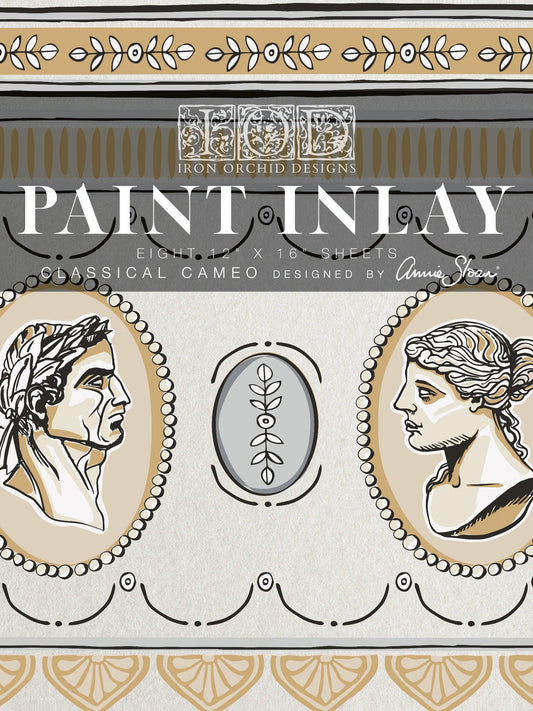 Iron Orchid Designs - Classical Cameo Paint Inlay
