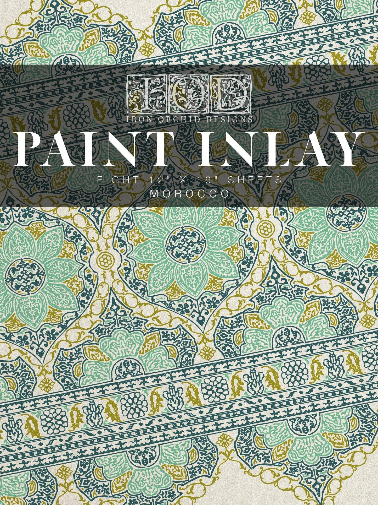 Iron Orchid Designs - Morocco Paint Inlay