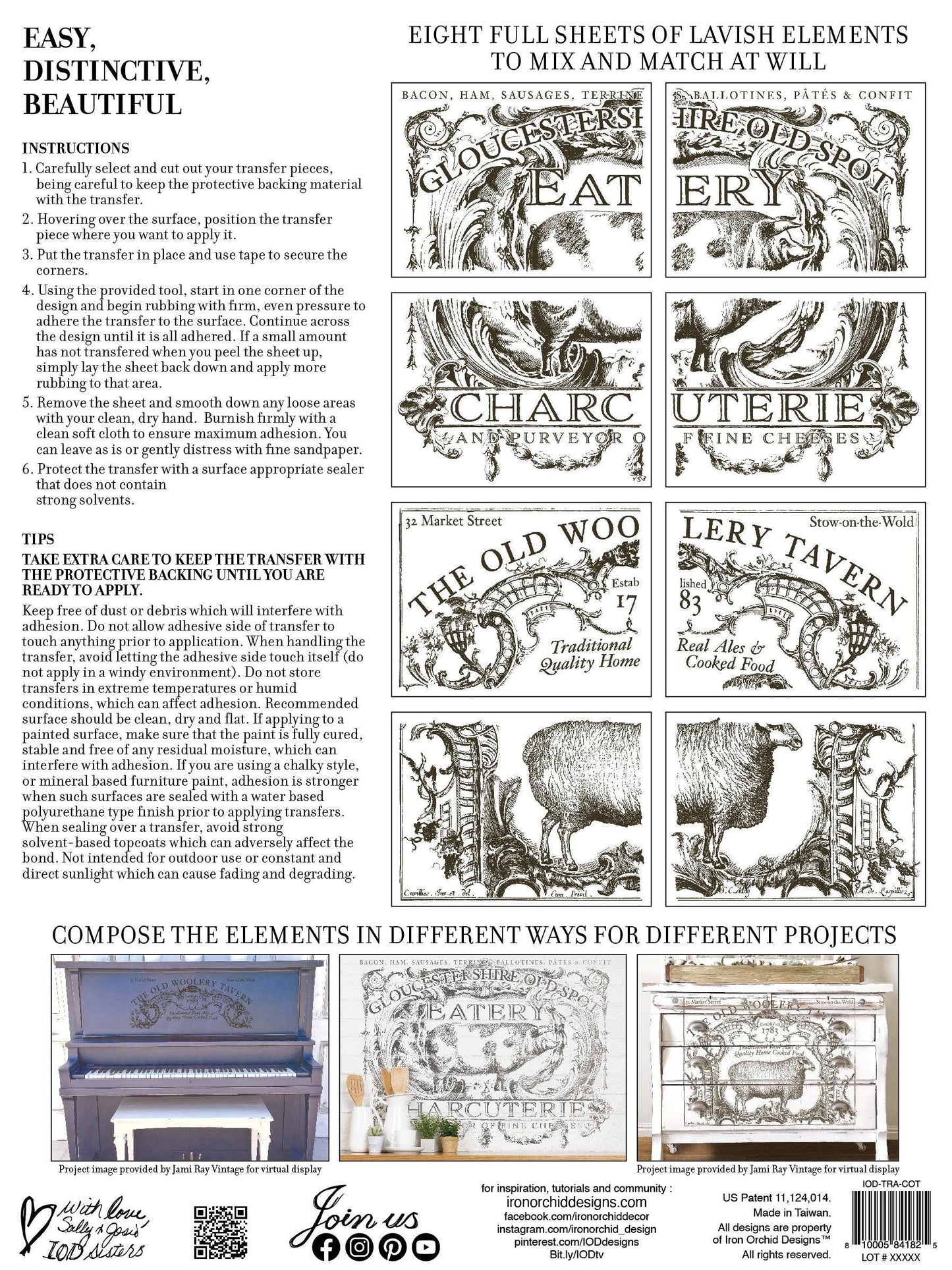 Iron Orchid Designs - Cotswolds Transfer