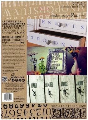 One left —> Iron Orchid Designs - Letterpress Stamps