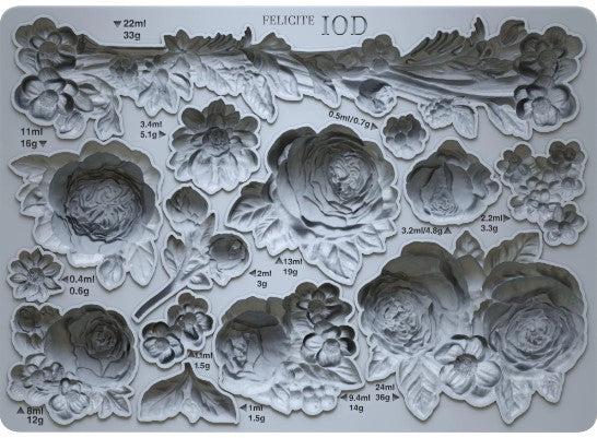 Iron Orchid Designs - Felicite 5x7 Mould
