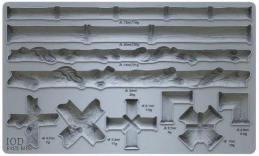 Iron Orchid Designs - Faux Bois Mould