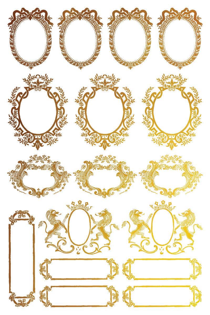 Iron Orchid Designs - Petits Ornements Foil Transfer