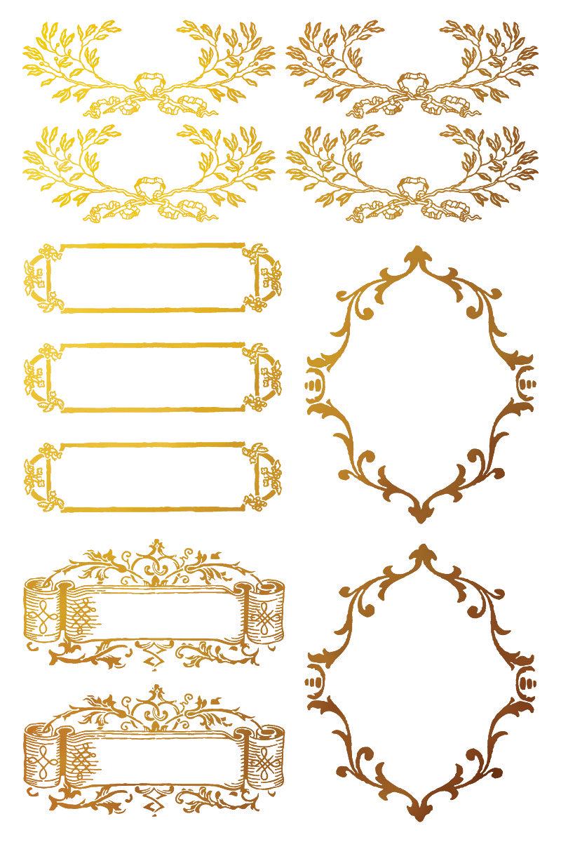 Iron Orchid Designs - Petits Ornements Foil Transfer