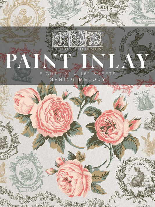 Iron Orchid Designs - Spring Melody Paint Inlay