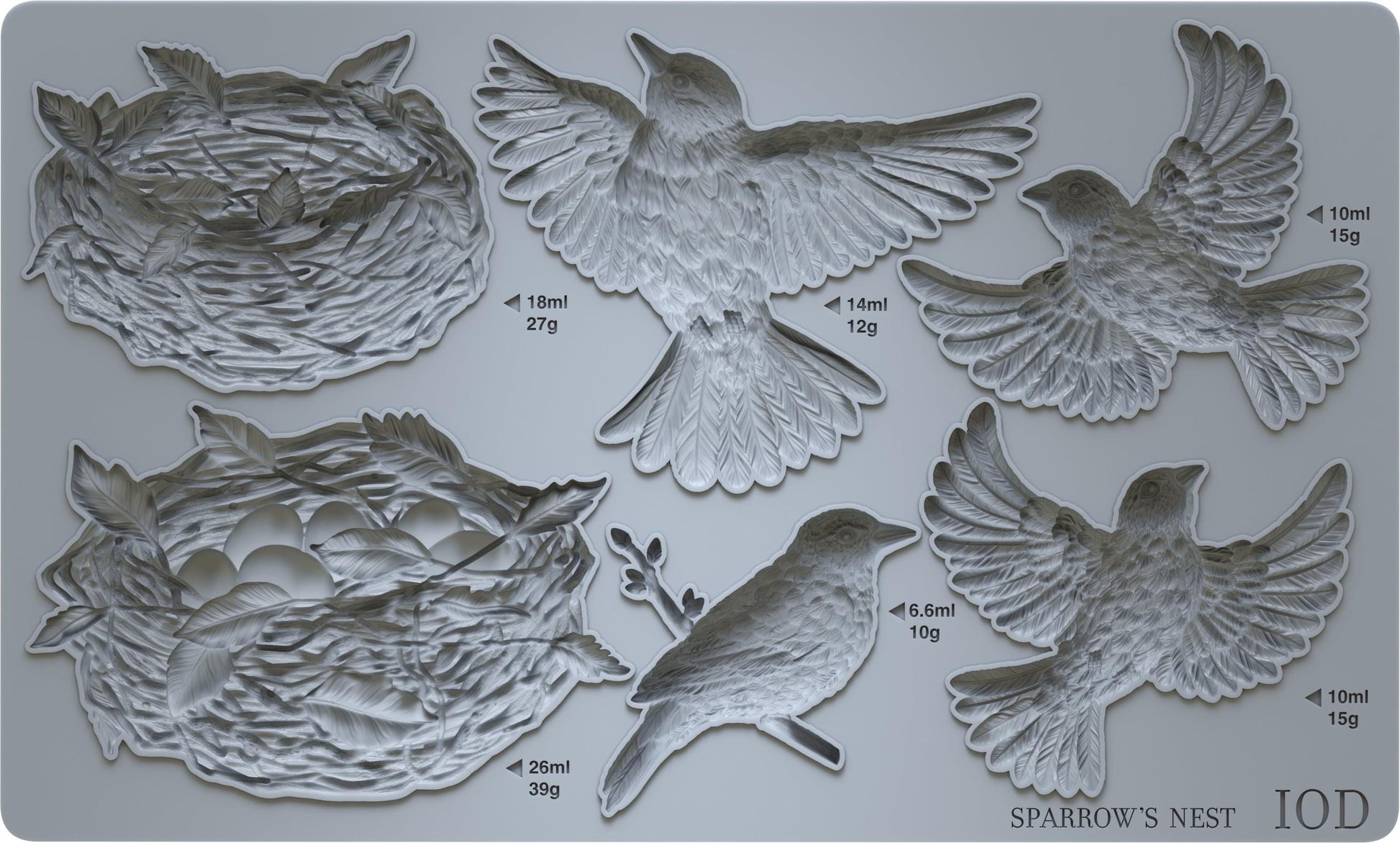 Iron Orchid Designs - Sparrow's Nest Mould