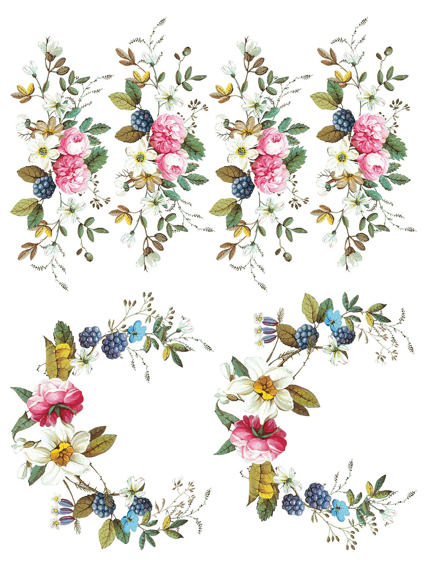 Iron Orchid Designs - Lost Garden Transfer