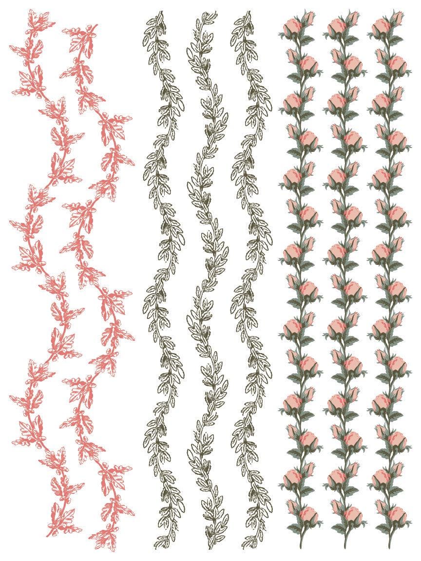 Iron Orchid Designs - Spring Melody Paint Inlay