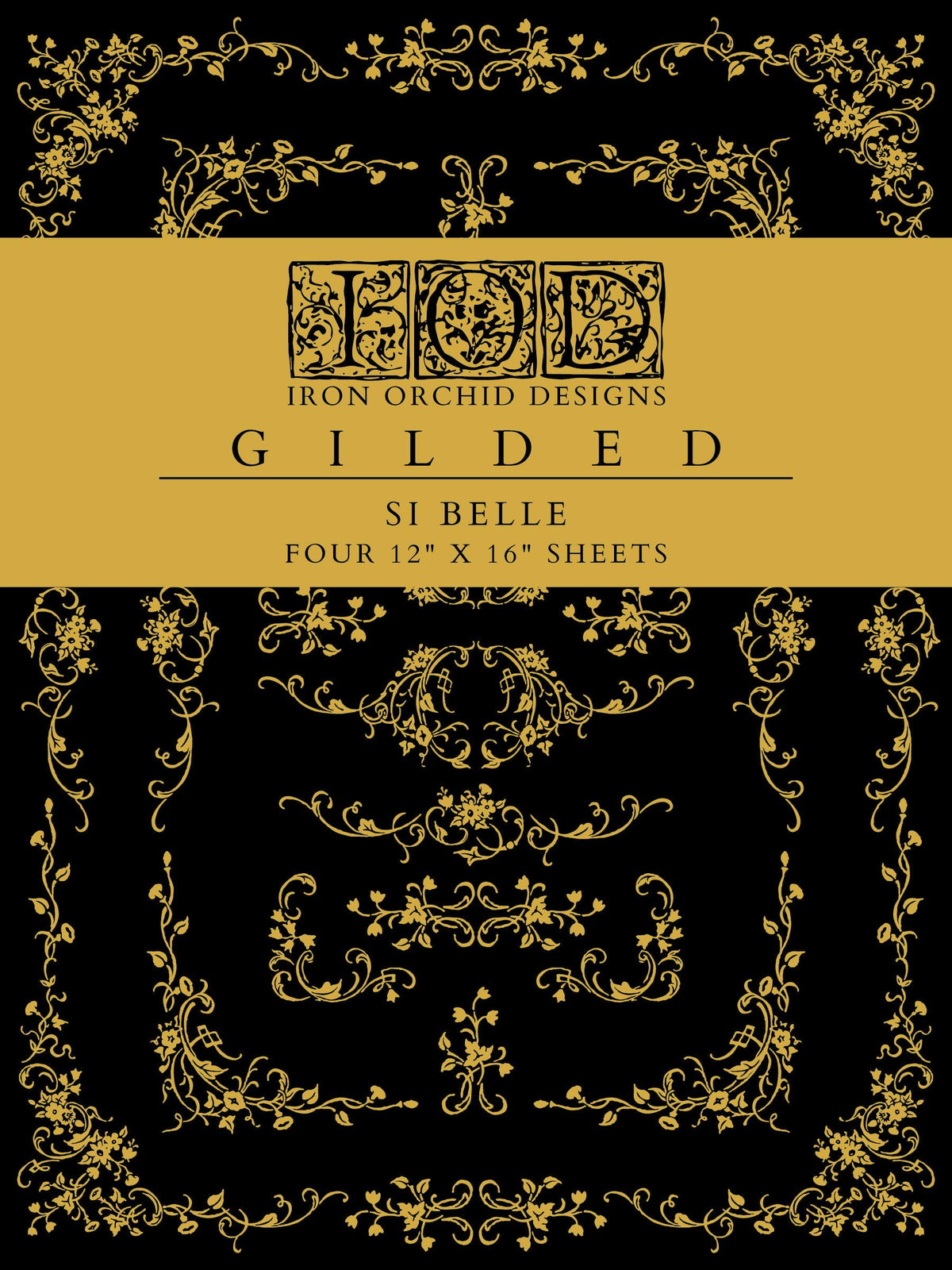 Iron Orchid Designs - Si Belle Foil Transfer