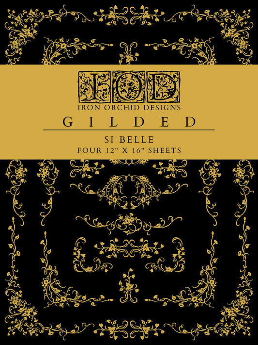 Iron Orchid Designs - Si Belle Foil Transfer