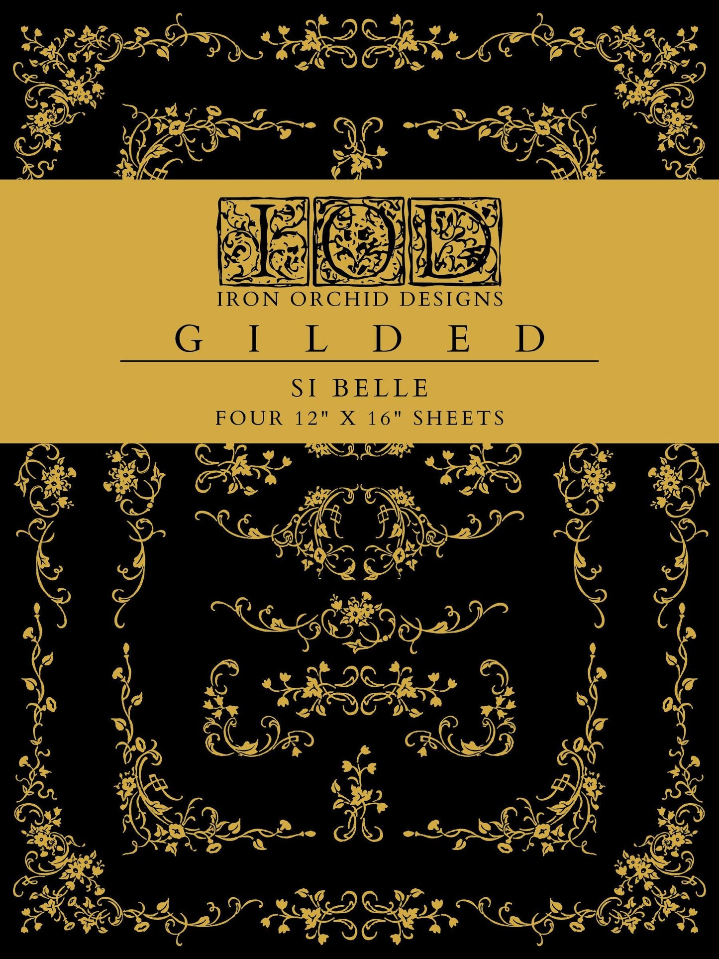 Iron Orchid Designs - Si Belle Foil Transfer