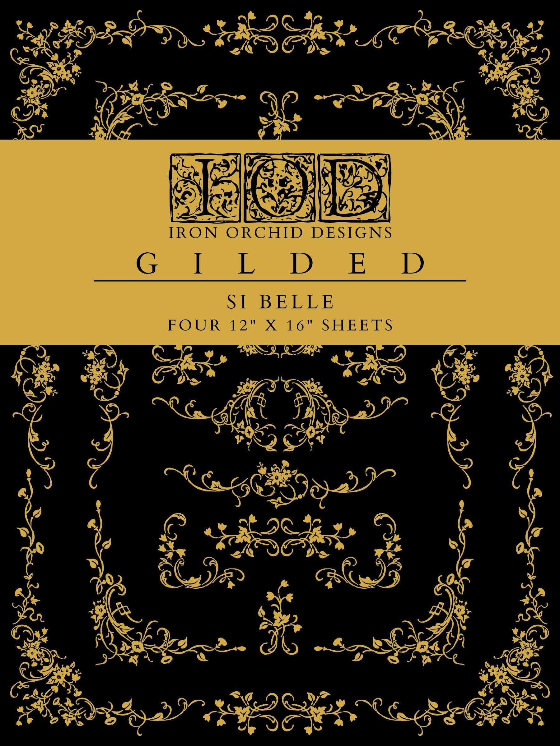 Iron Orchid Designs - Si Belle Foil Transfer