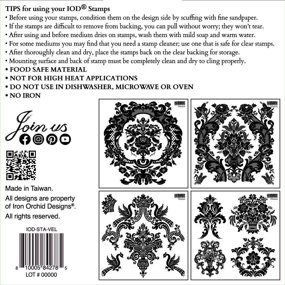 Iron Orchid Designs - Velveteen Stamp