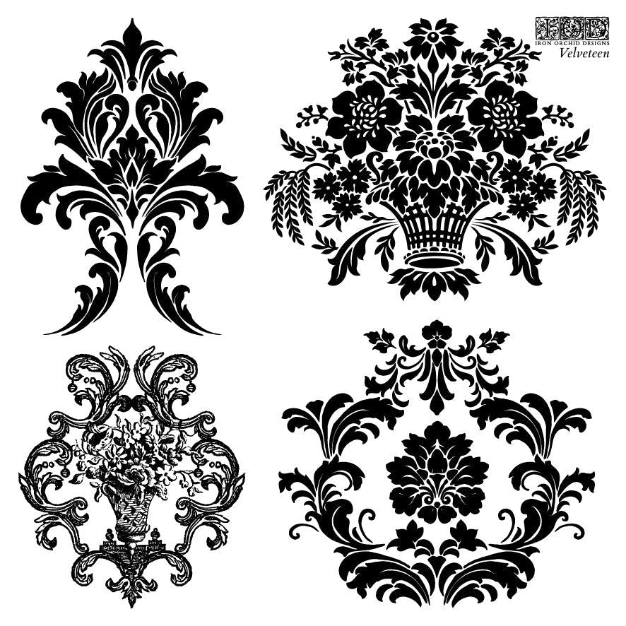 Iron Orchid Designs - Velveteen Stamp