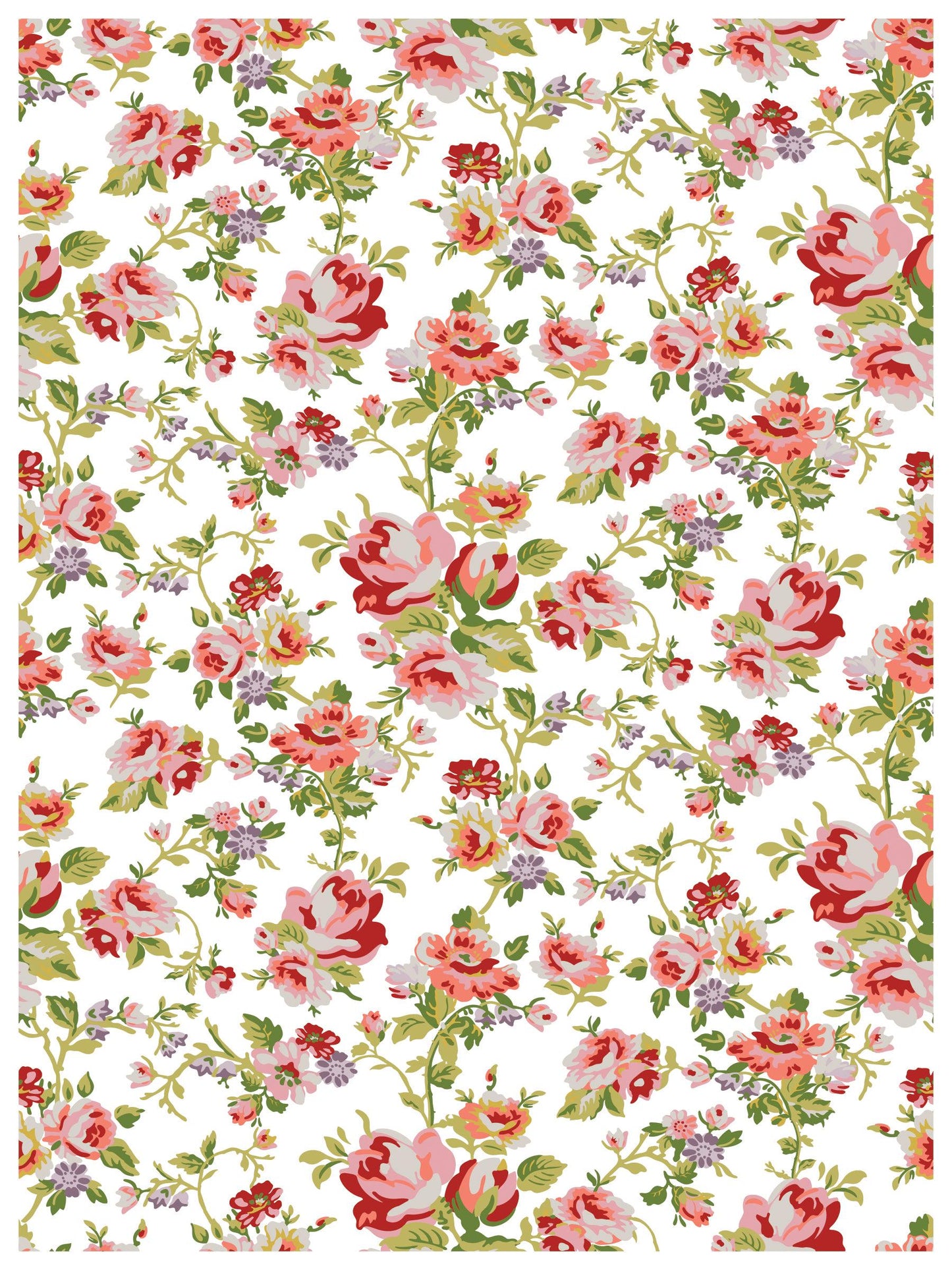 Iron Orchid Designs Ditsy Blooms Paint Inlay