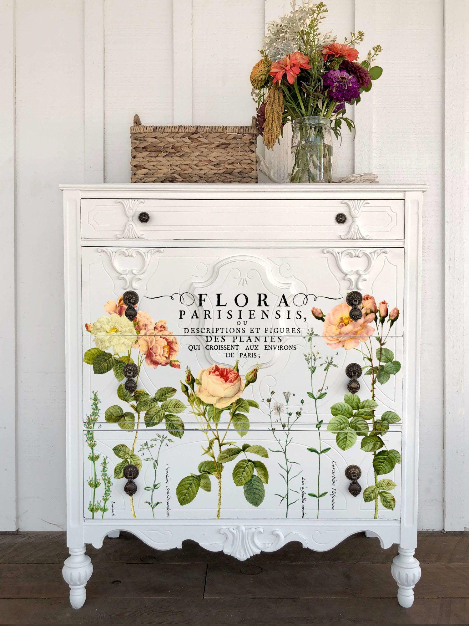 Iron Orchid Designs - Flora Parisiensis Transfer