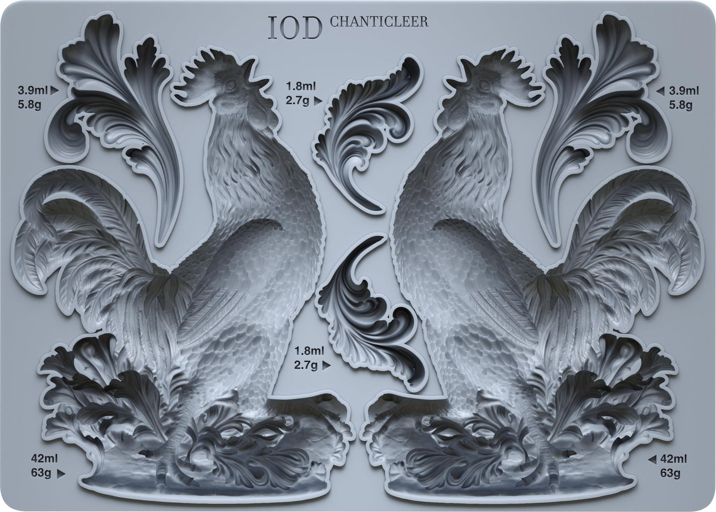 Iron Orchid Designs Chanticleer Mould