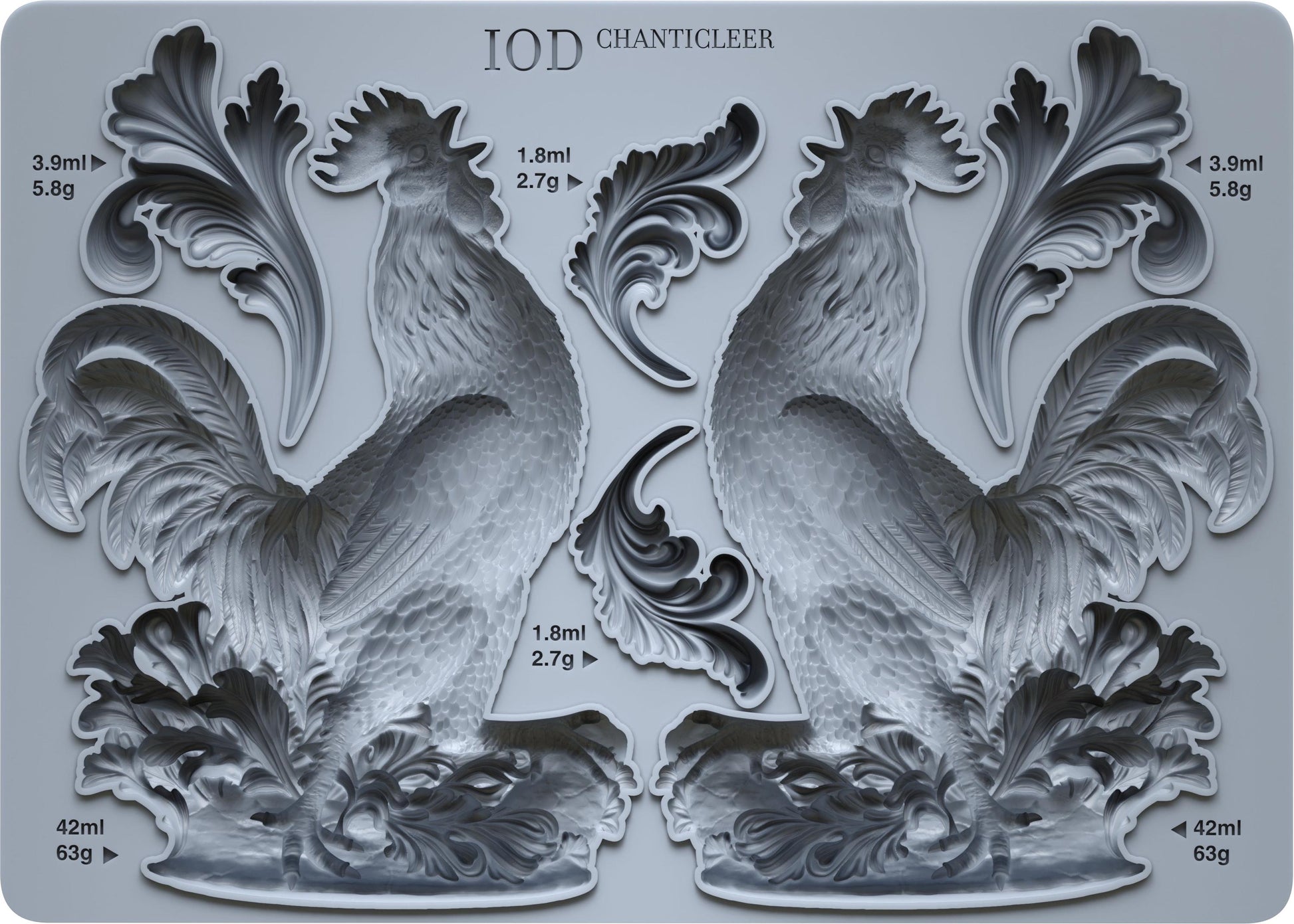 Iron Orchid Designs Chanticleer Mould