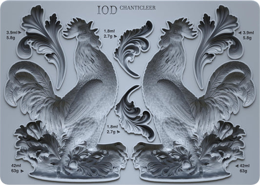 Iron Orchid Designs Chanticleer Mould