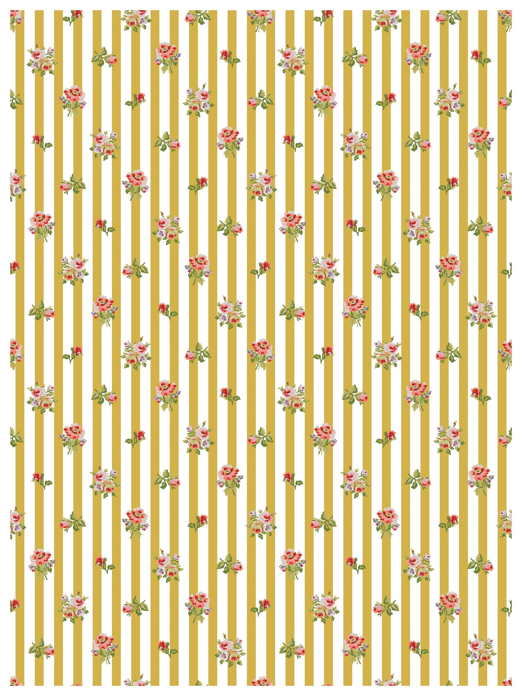Iron Orchid Designs Ditsy Blooms Paint Inlay