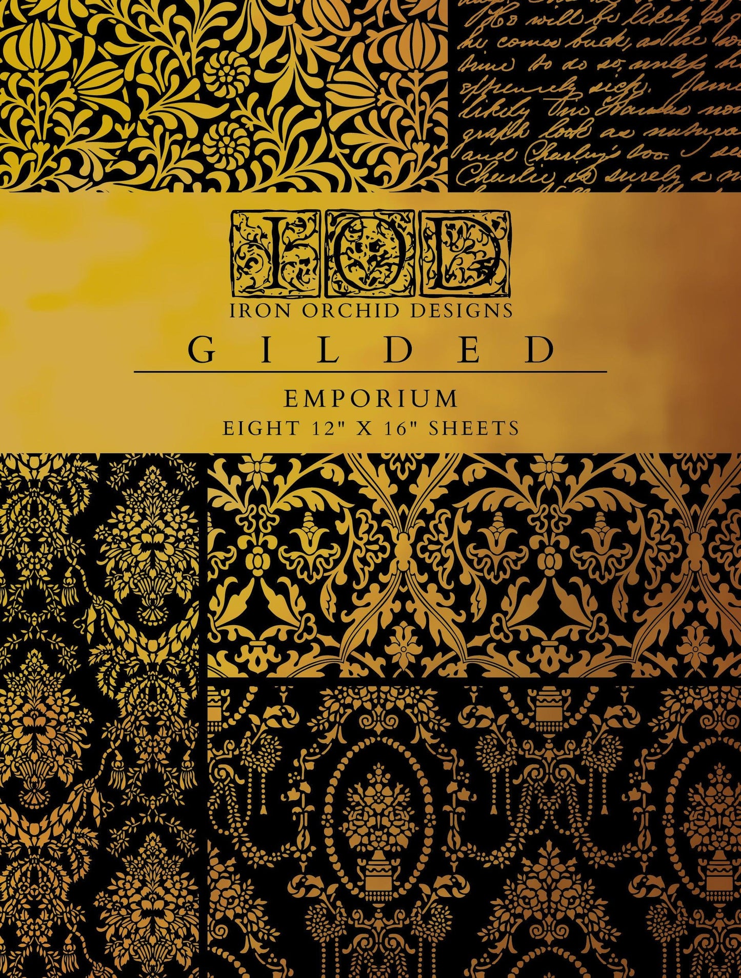Iron Orchid Designs Gilded Emporium Transfer