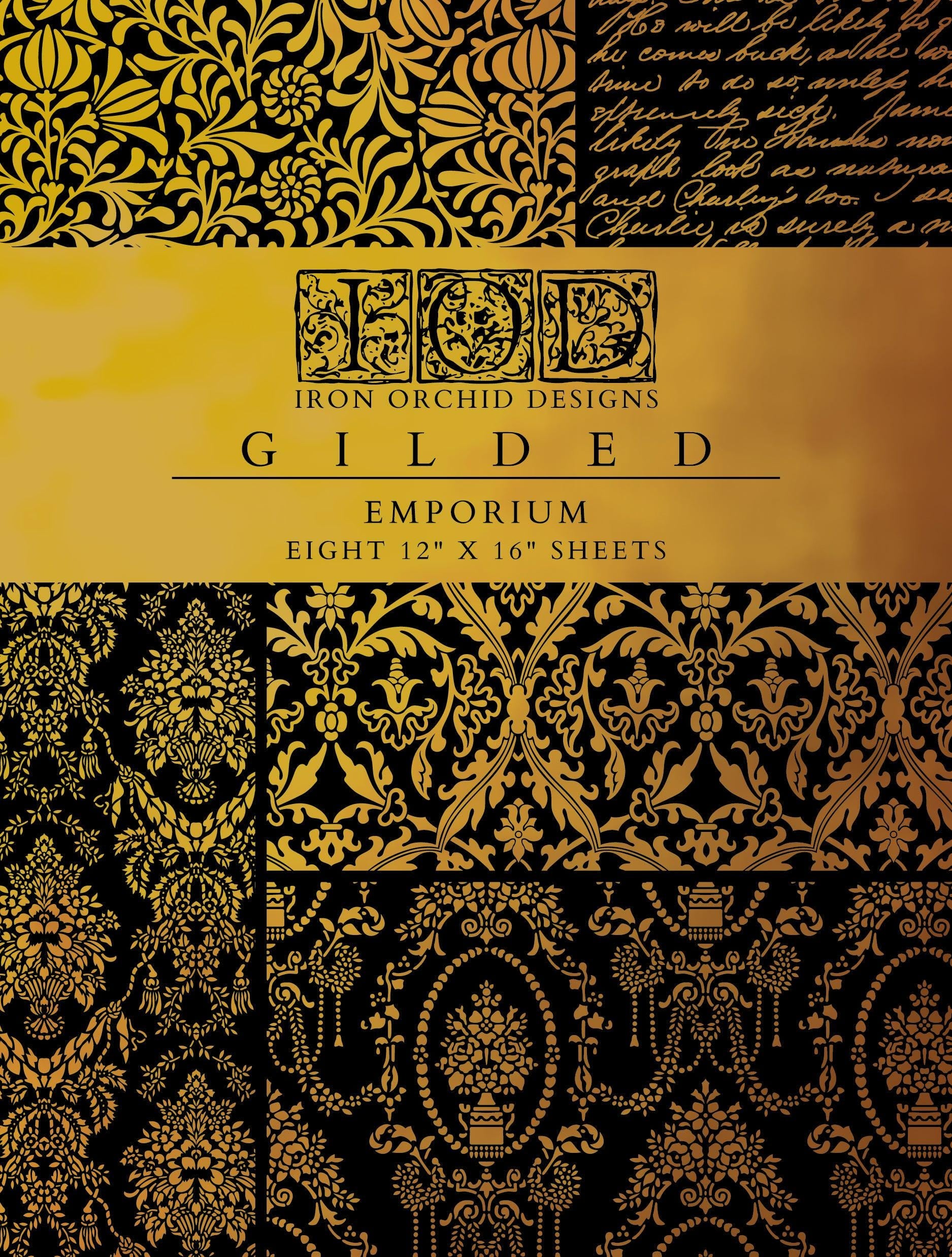 Iron Orchid Designs Gilded Emporium Transfer