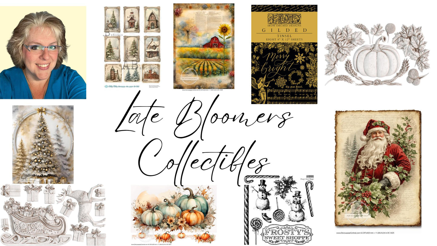 Iron Orchid Designs - Flora Parisiensis Transfer