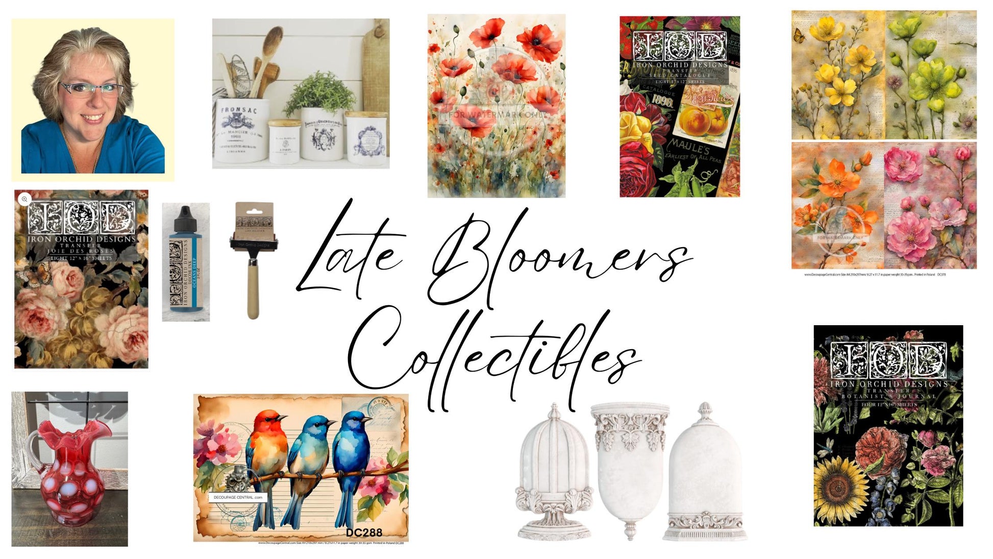 Iron Orchid Designs - Cosette Transfer