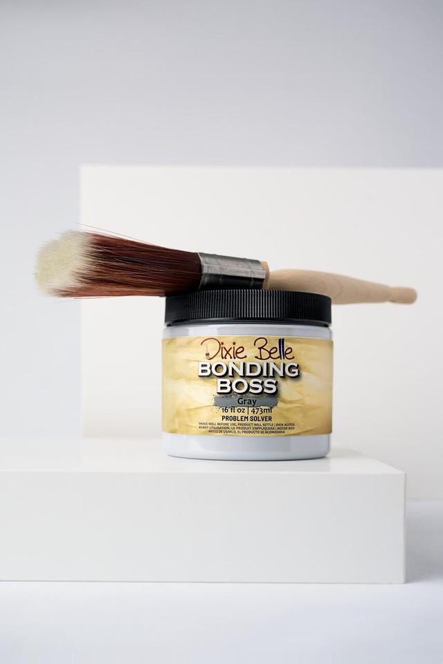Bonding Boss Adhesion Primer and Stain Blocker by Dixie Belle - Paint stain block, bonding primer, adhesion primer, multi-media, DIY decor