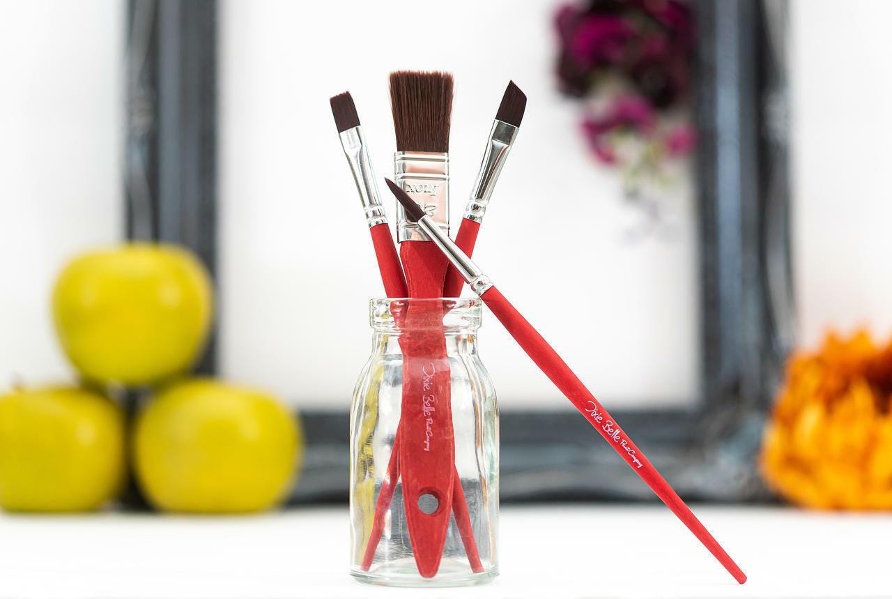 Dixie Belle Artist Brush Set for the painter, artist, crafter and DIY Project Lover