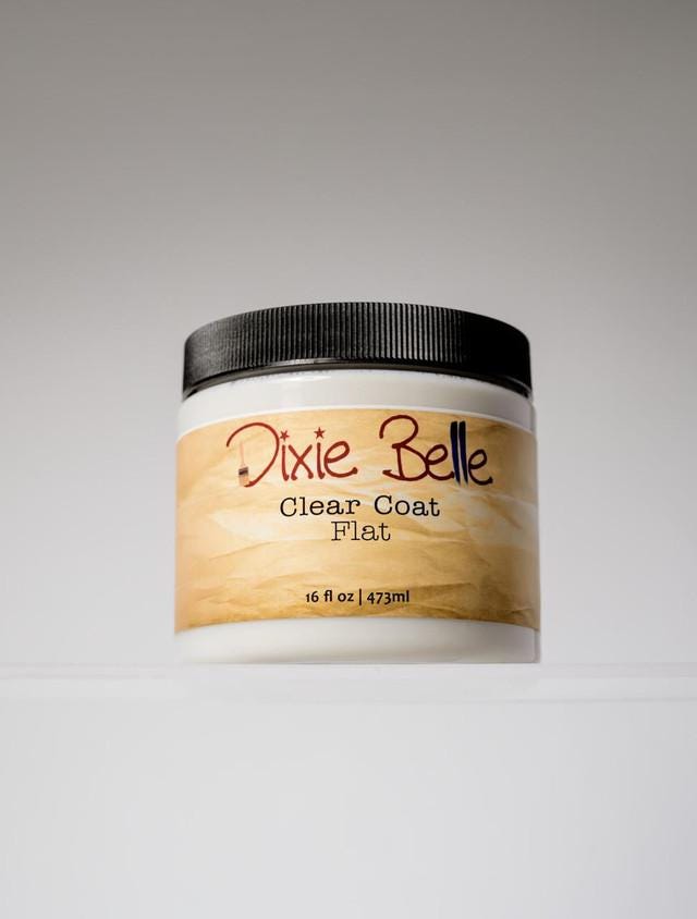 Dixie Belle Clear Coat Top Coat Finished in Flat, Satin and Gloss | Durable Chalk Paint Sealer for Furniture & Decor
