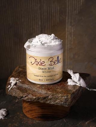 Dixie Mud by Dixie Belle to fill scratches, holes, and gouges before painting