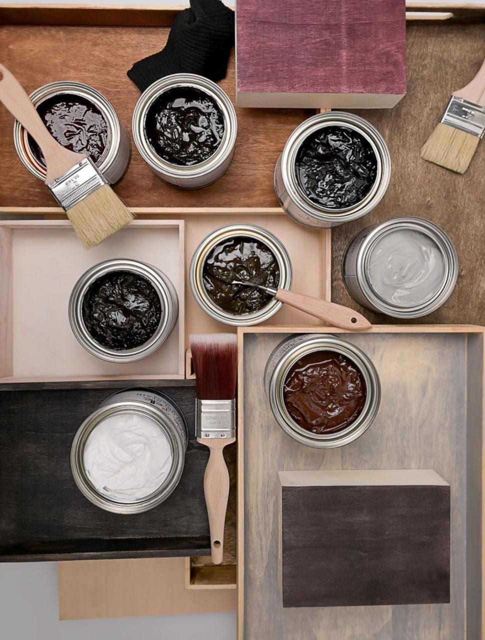 No Pain Gel Stain – Oil-Based Wood Finish by Dixie Belle Easy Application Furniture Makeovers