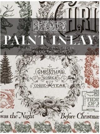 Iron Orchid Designs - Twelfth Night Paint Inlay (limited release)