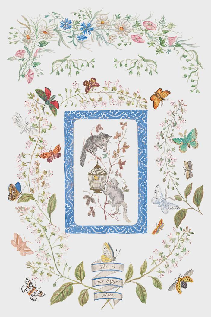 Iron Orchid Designs - Emily Clare - 8"x12" Transfer