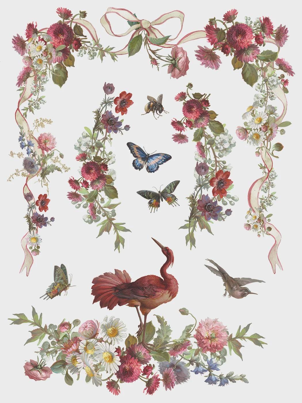 Iron Orchid Designs - Madeleine - 12"x16" Transfer