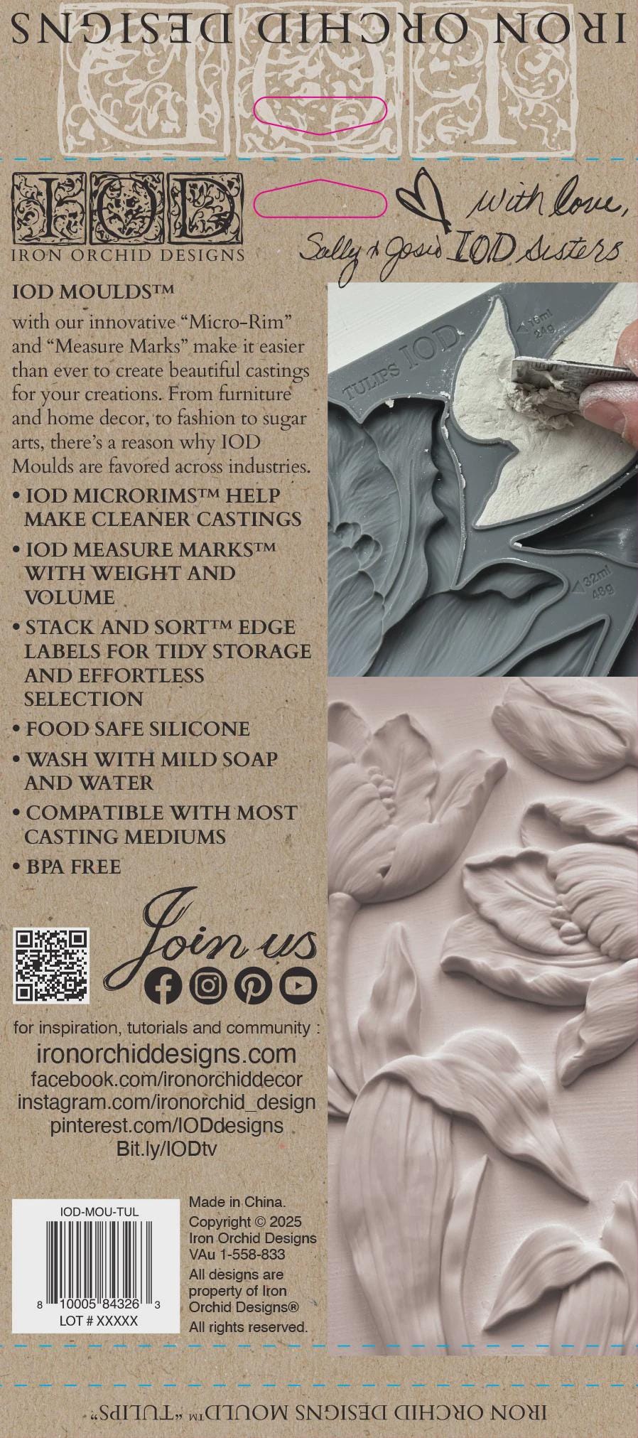 Iron Orchid Designs - Tulips Mould